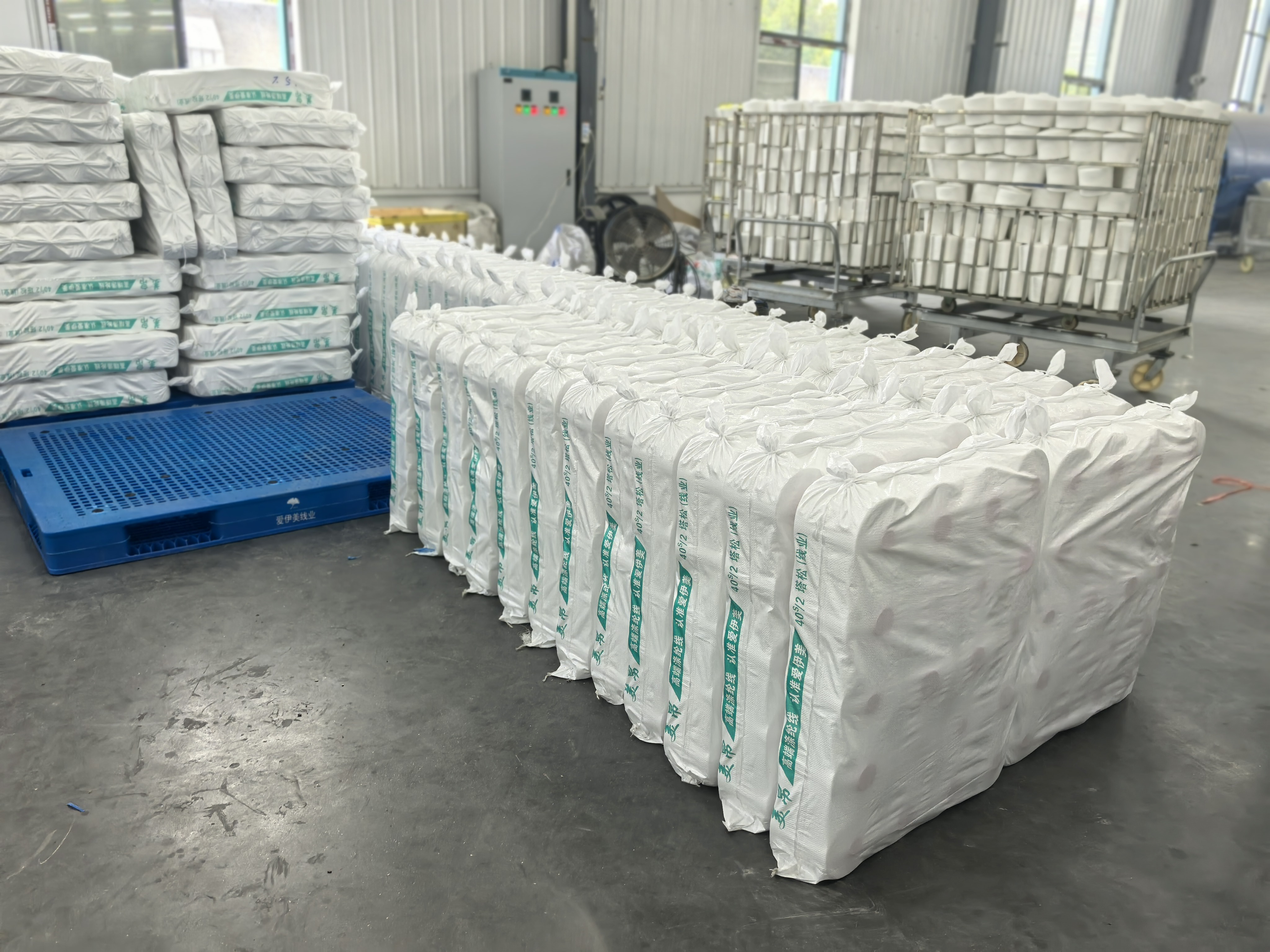 Polyester sewing thread